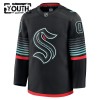 Lasten NHL Seattle Kraken Pelipaita Custom 2025-26 Fanatics Premium Alternate Musta